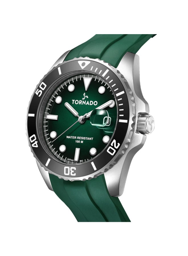 TORNADO Men's Silicone Analog Watch T22001-SSHH - 43.5x49mm mm - Image 5