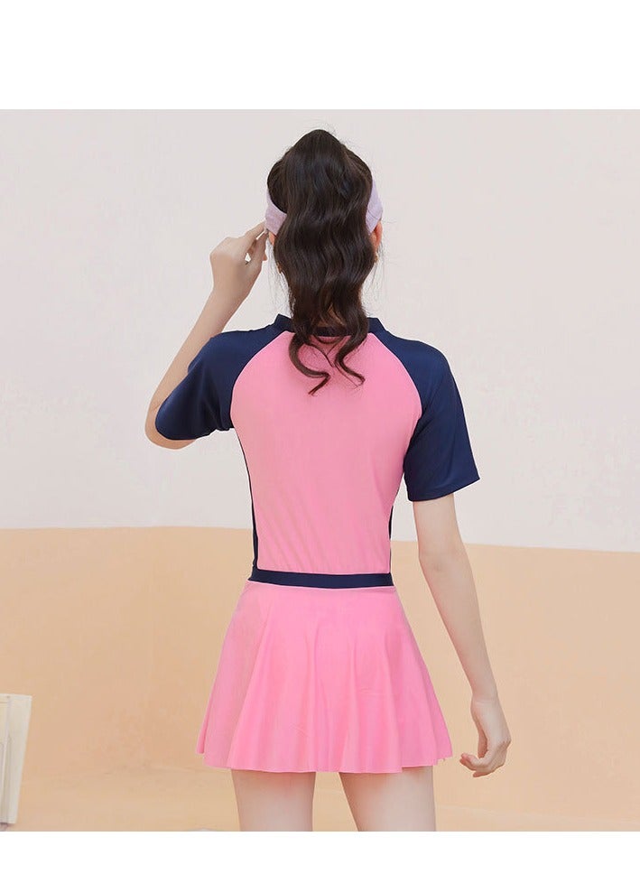 Generic Swimsuits for Girls with Skirt, Swimsuit for Water Sport  - Image 5