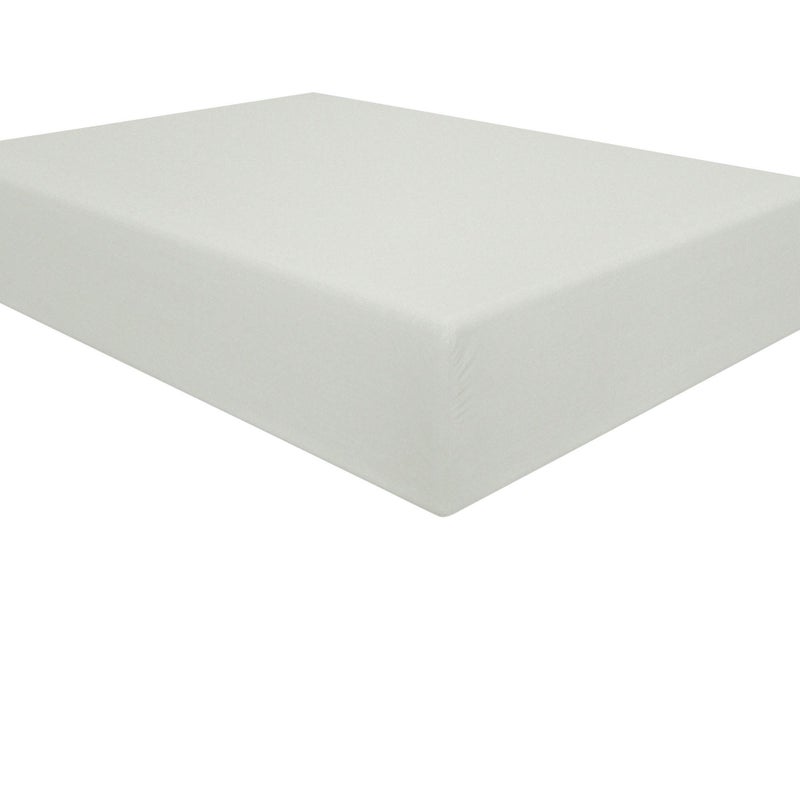 NTBAY Queen Fitted Sheet Only  Brushed Microfiber Deep Pocket Fitted Sheet  Soft WrinkleFree FadeResistant StainResistant Hotel Quality Fitted Bed Sheet Light Grey