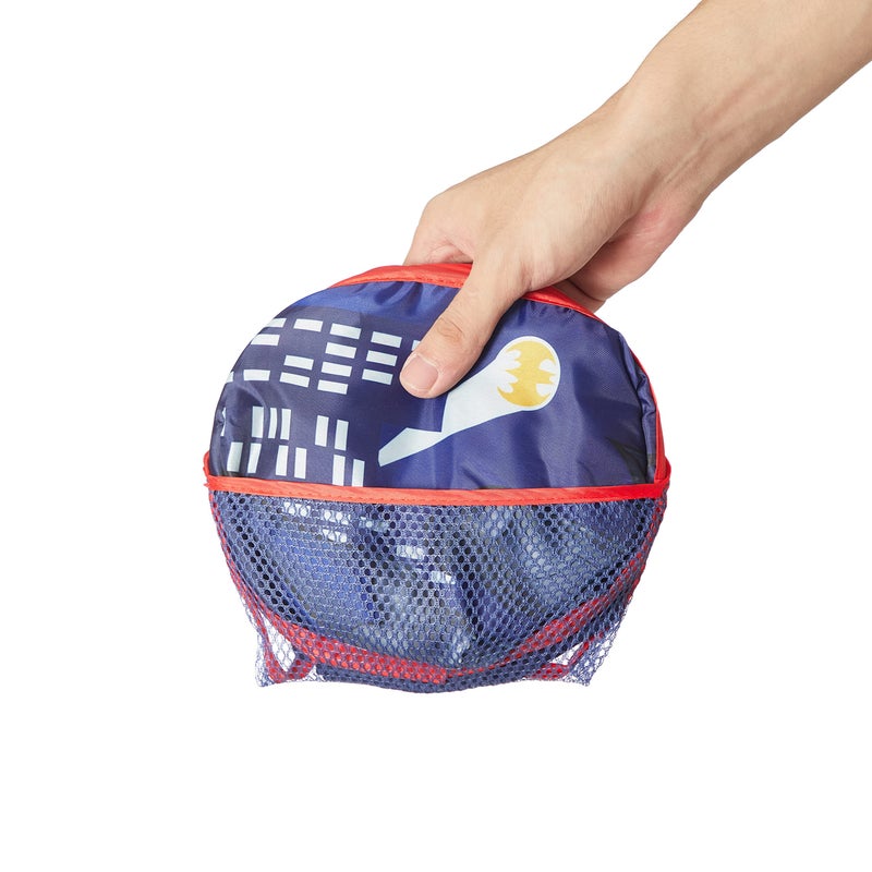 Idea Nuova Batman Pop-Up Hamper with Durable Carry Handles, Kids Laundry & Room Storage Organizer, 21â€H x 13.5â€W x 13.5â€L, Blue - Image 3