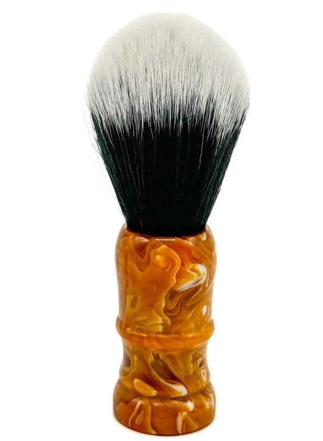 Parker Safety Razor Parker “Solar Storm” Ultra‑Soft Synthetic Shaving Brush - 28 mm Tuxedo Knot - High‑Density for Superior Lathering + Acrylic Stand - Image 5