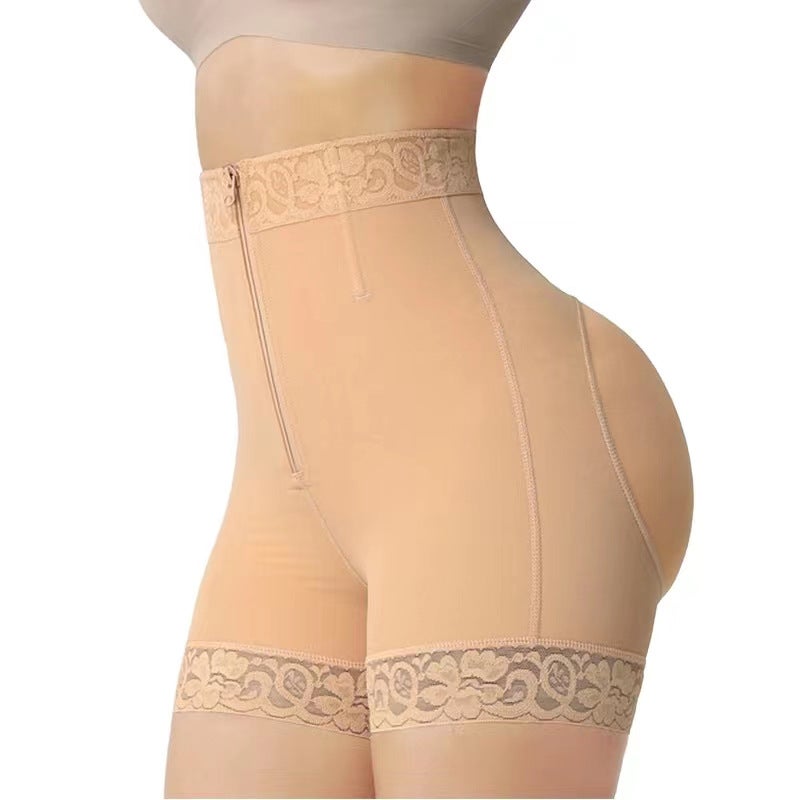New Style Butt-Lifting Shapewear, Tummy Control Pants, Zipper Butt-Lifting Pants, Magic Butt-Revealing Breathable Butt-Enhancing Shaping Pants - Image 1