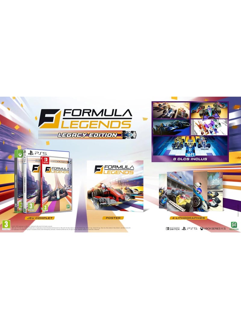 ميكرودس Formula Legends [Legacy Edition] - PlayStation 5 (PS5) - playstation_5_ps5 - Image 2