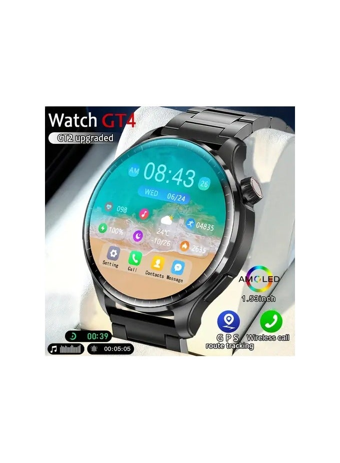 Haino Teko Haino Teko GT4 Amoled 3Pairs Strap Water Proof - Image 2