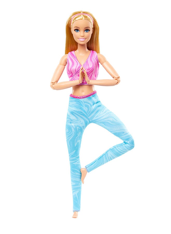 Barbie Made to Move™ Doll- Blonde  - Image 1