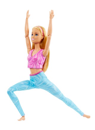 Made to Move Fashion Doll, Blonde Wearing Removable Sports Top & Pants, 22 Bendable “Joints” - view 3