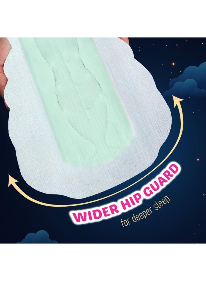 Sofy Women Anti Bacteria XXXL+ Sanitary Pads |Night Protection|Wider Hip Guard| Deep Absorption | Herbal Sheild | Hygiene & Herbs | XXXL+, Pack Of 15 - Image 4