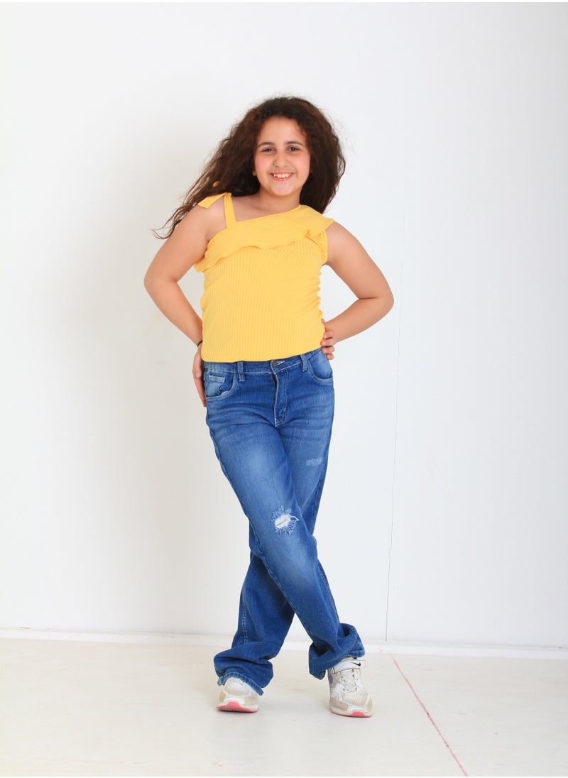 giggles - Girls-TANK TOP - Image 1