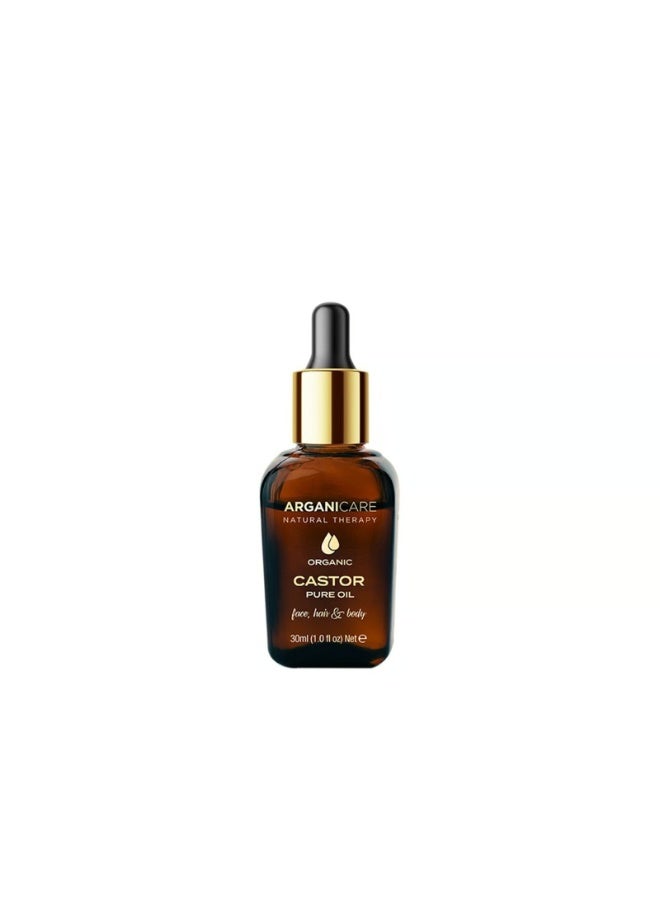 Arganicare Organic Castor Oil 30ml - Image 1