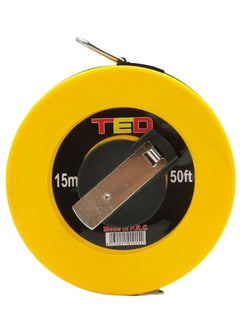 DEFAONS DEFAONS Fiber Glass Measuring Tape - 15m/50ft, Durable and Versatile for construction, carpentry, landscaping, and DIY projects  - Image 2