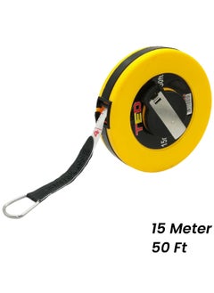 DEFAONS DEFAONS Fiber Glass Measuring Tape - 15m/50ft, Durable and Versatile for construction, carpentry, landscaping, and DIY projects  - Image 5