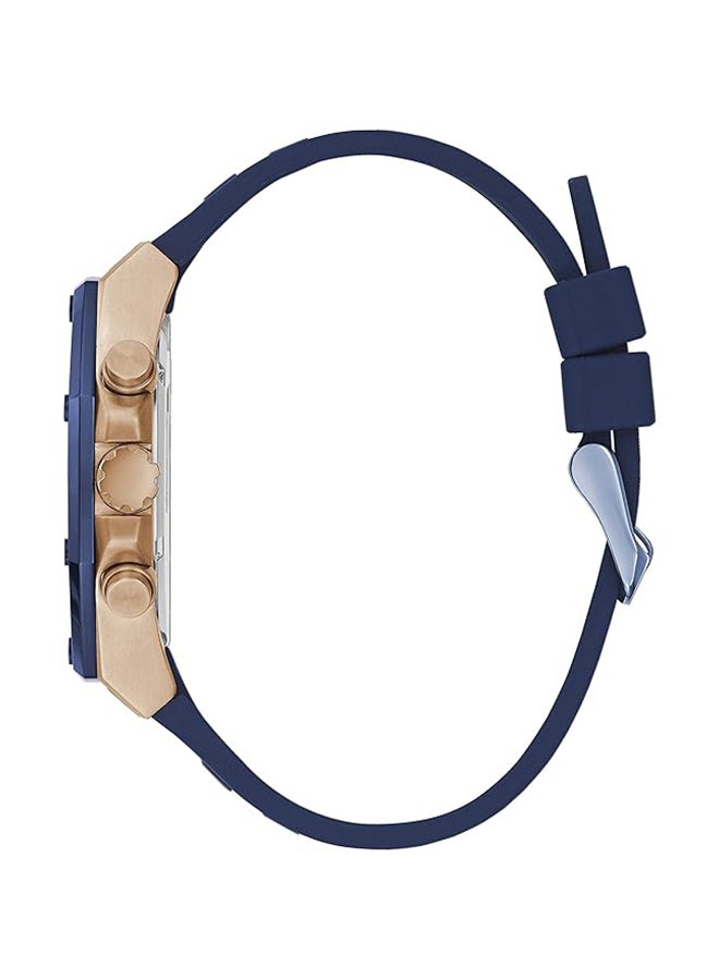 GUESS Chronograph Blue Dial Unisex-Adult Watch-GW0263G2 - Image 3