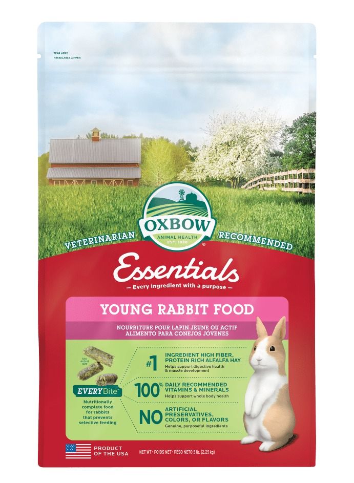 Oxbow طعام الأرانب الصغيرة الأساسي 2.25 كجم - Image 1