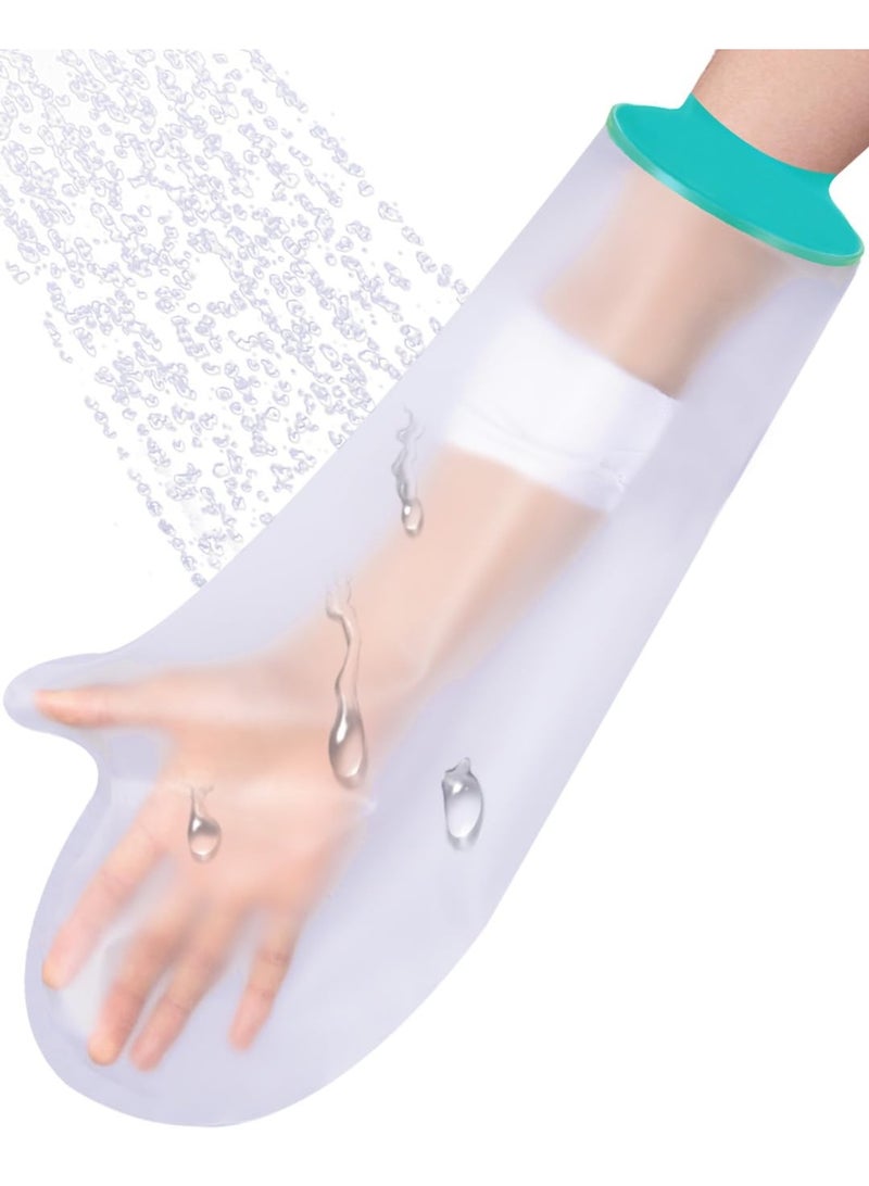 Cast Cover for Shower Arm, Cast Protector Arm Waterproof Cast Cover, Soft Comfortable Plaster Cast Waterproof Cover for Bandages, Dressings, Wound Care Supplies, etc. - Image 1