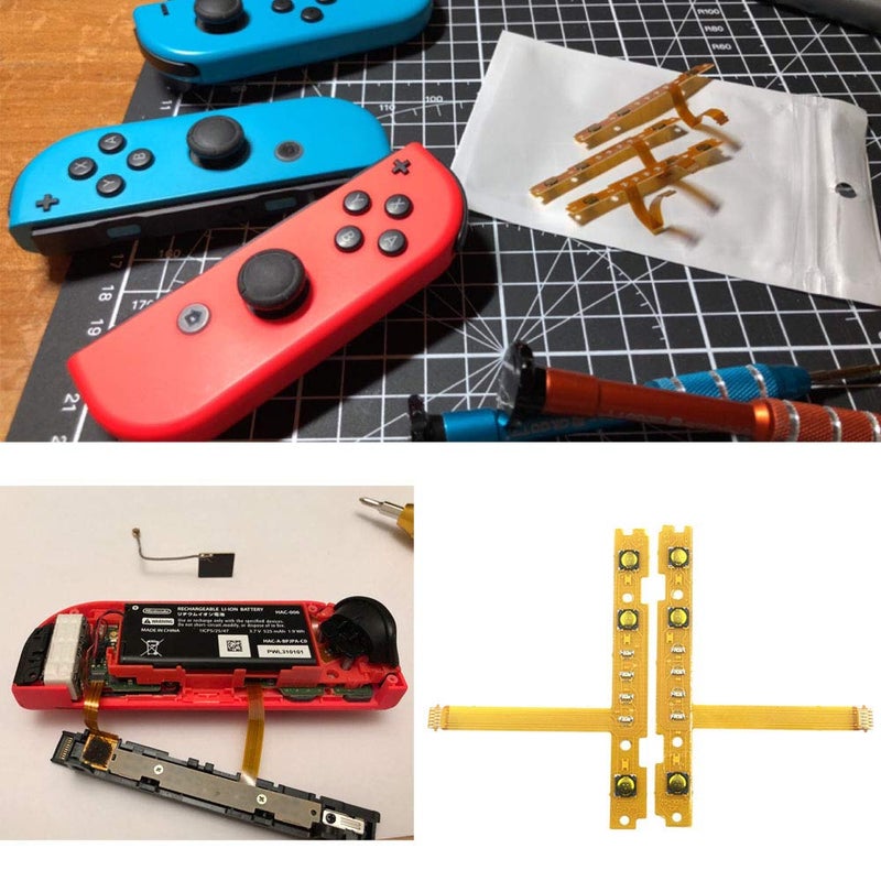 Comidox 2PCS Replacement SR SL Left Right Button Key Flex Cable for Joy-Con Controller SR+SL - Image 3