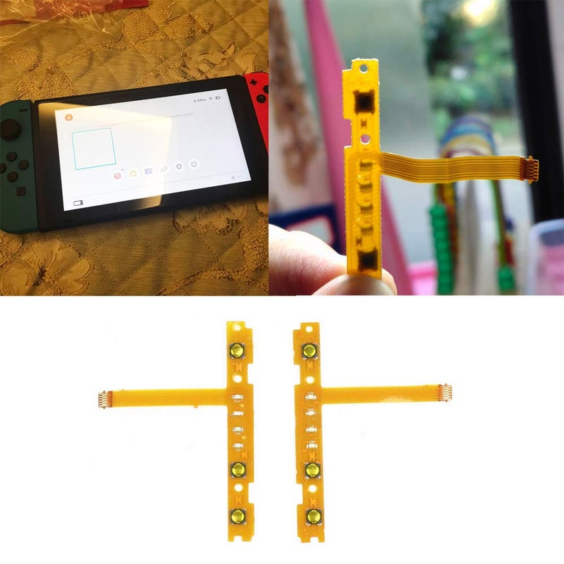 Comidox 2PCS Replacement SR SL Left Right Button Key Flex Cable for Joy-Con Controller SR+SL - Image 2