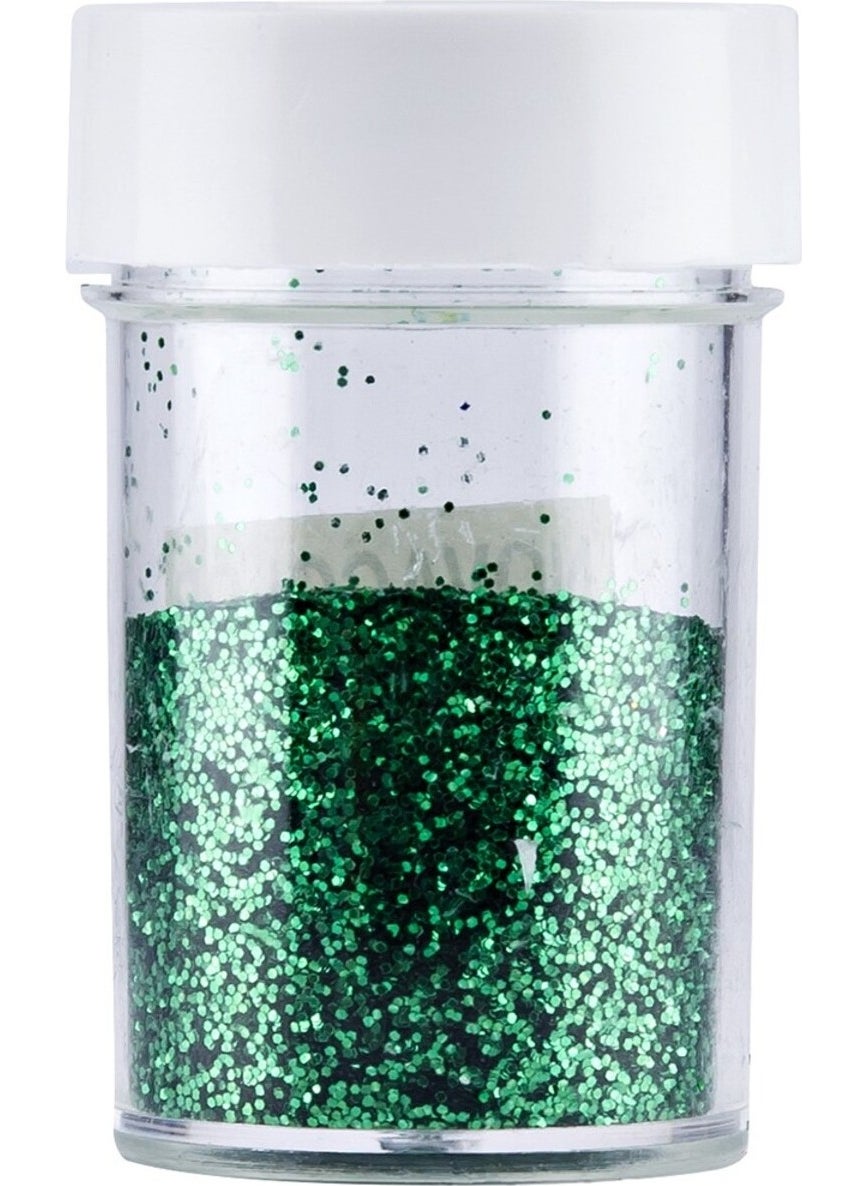 Nova Color - Powder Glitter 8 gr 1 Green Color Salt Shaker Glitter - Image 1