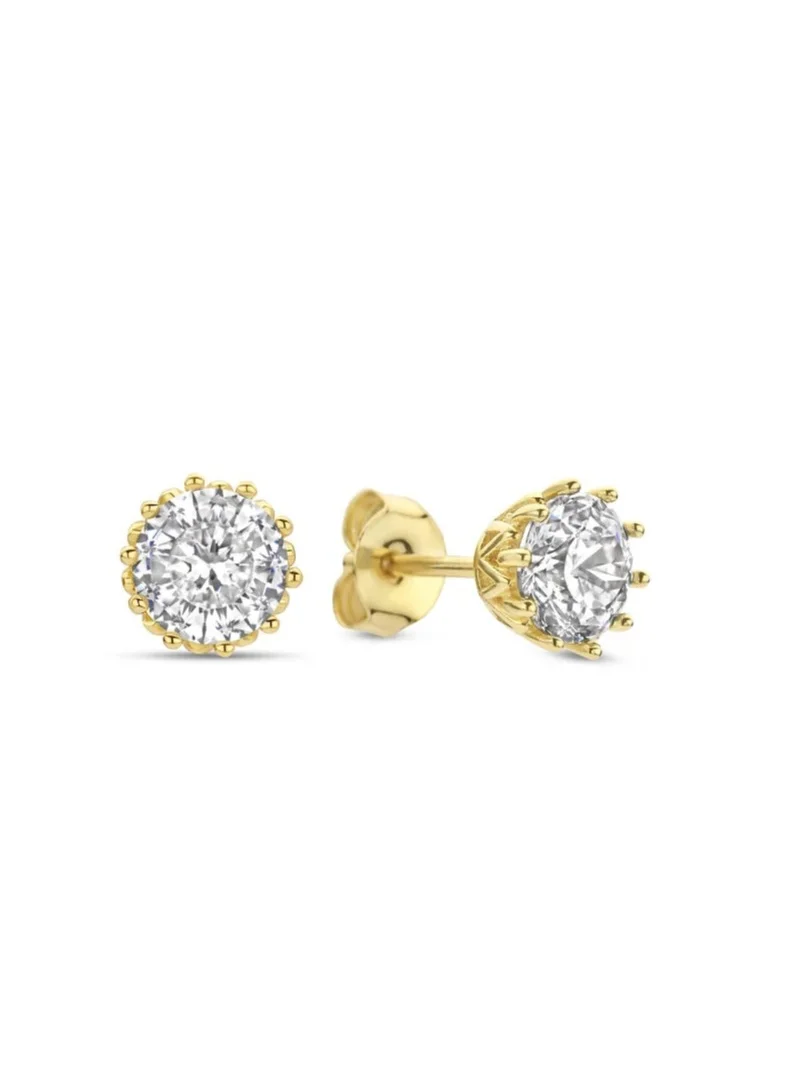 ليو جو Liu Jo Gold Crystal Studs