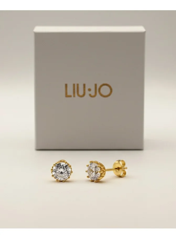 Liu Jo Liu Jo Gold Crystal Studs - LJ2584