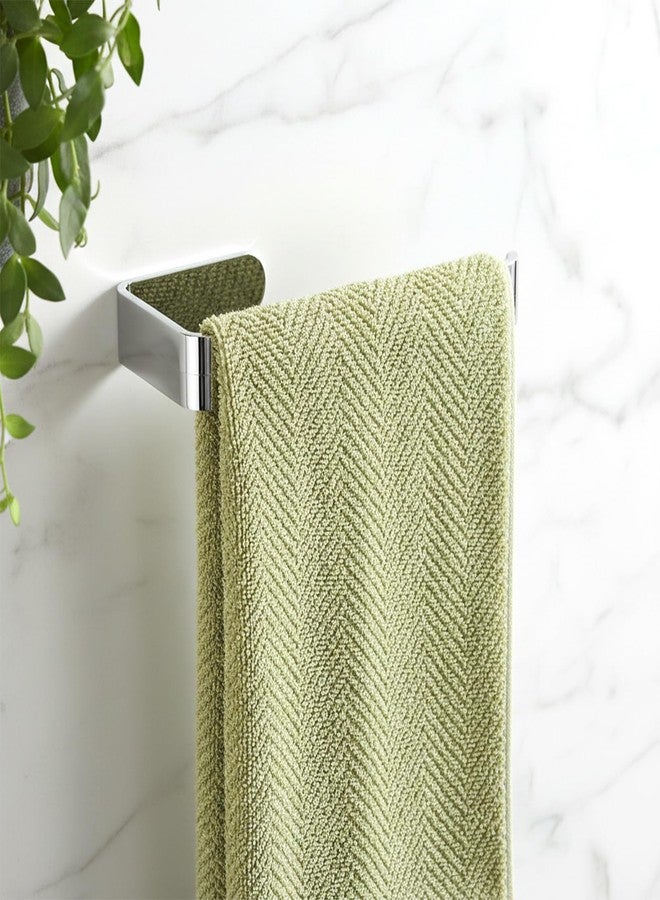 Eldraqth Hand Towel Holder, Self Adhesive Rustproof Towel Racks for Bathroom Wall Mounted Metal Plating U-Shape Kitchen Towels Holder Stick on Wall for Cabinet Shower Hotel (6 Inch, Polished Silver) - Image 5