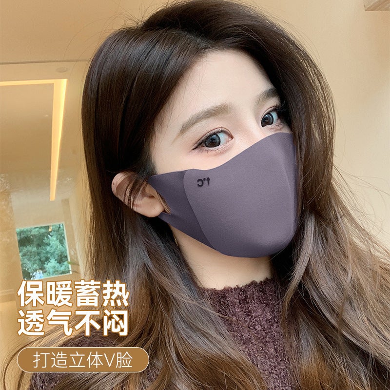Winter Warm Fashion Mask for Women Classic black  - Image 2