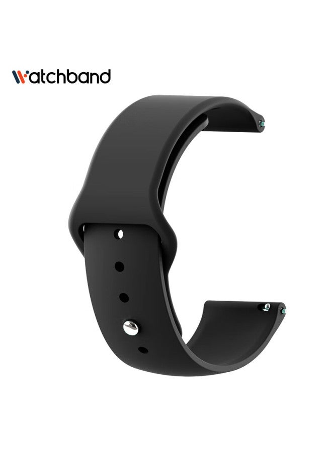 Watchbond Compatible With Huawei Watch Gt5/gt4/3/2/buds, Reverse Buckle, Skin-friendly Silicone, Replacement Strap For Watch4/3/2/pro, Gt2e Men's Sports Style, 46mm Wristband - Image 4