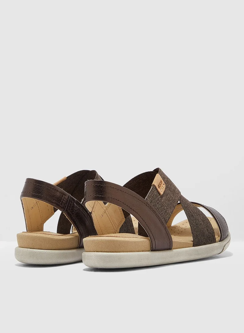 ECCO Damara Sandal - Brown