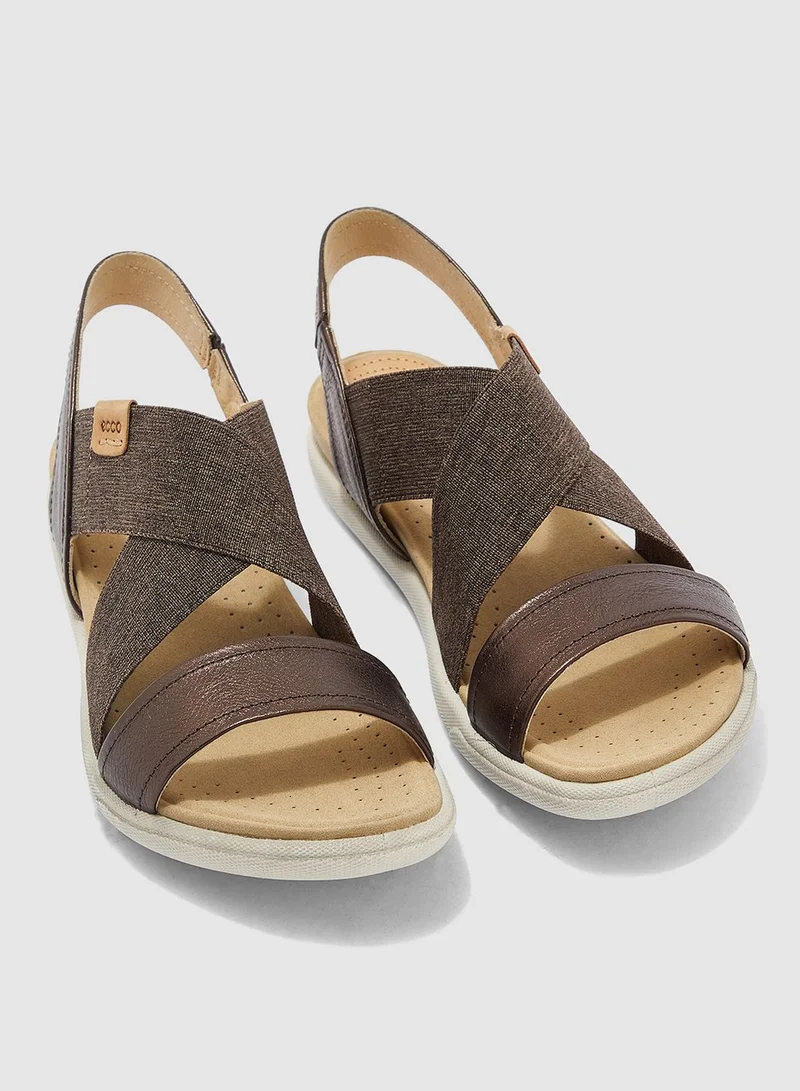 ECCO Damara Sandal - Brown