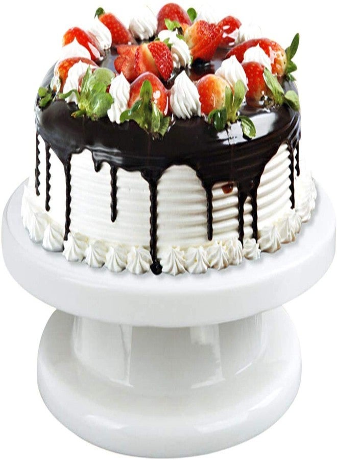 MIRARIYA New Cake Turntable Revolving Cake Decorating Stand Cake Stand Turntable Cake Decoration Turning Table Tool (Free Scraper Fondant Set) - Image 3