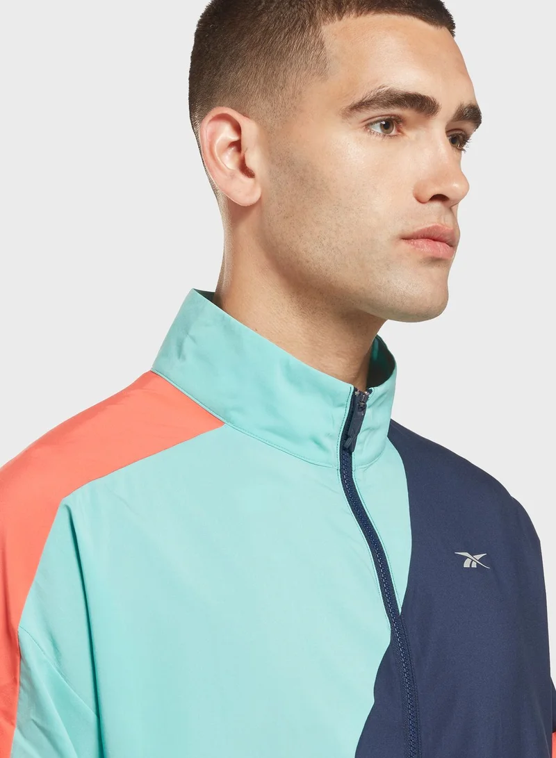 Reebok Running Woven Windbreaker Track Jacket