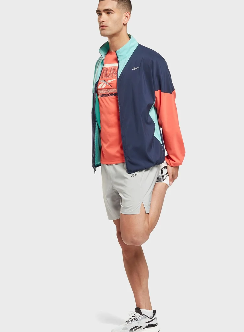 Reebok Running Woven Windbreaker Track Jacket