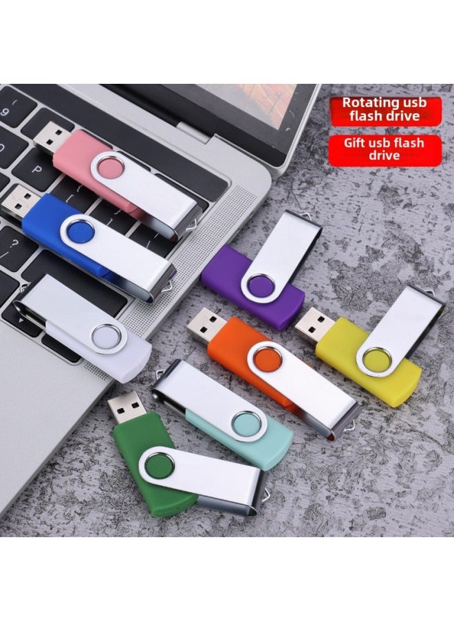 USB Flash Drive Rotation 360 ° U Disk Gift U Disk USB Flash Drive-Color:30 Minimum Order-Capacity:Different Capacity At Different Prices