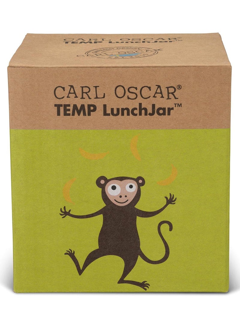 Carl Oscar Sweden Temp Lunchjar™, Kids 0.5 L - Lime - Image 3