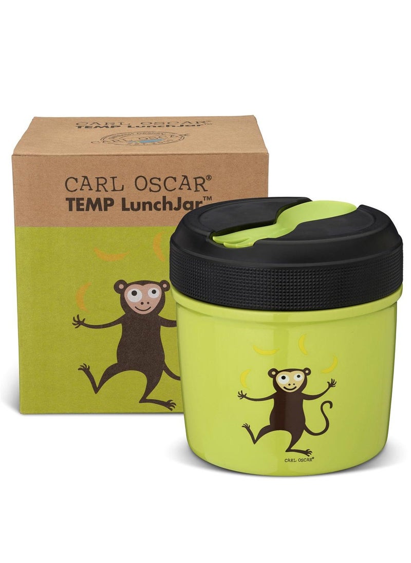 Carl Oscar Sweden Temp Lunchjar™, Kids 0.5 L - Lime - Image 2