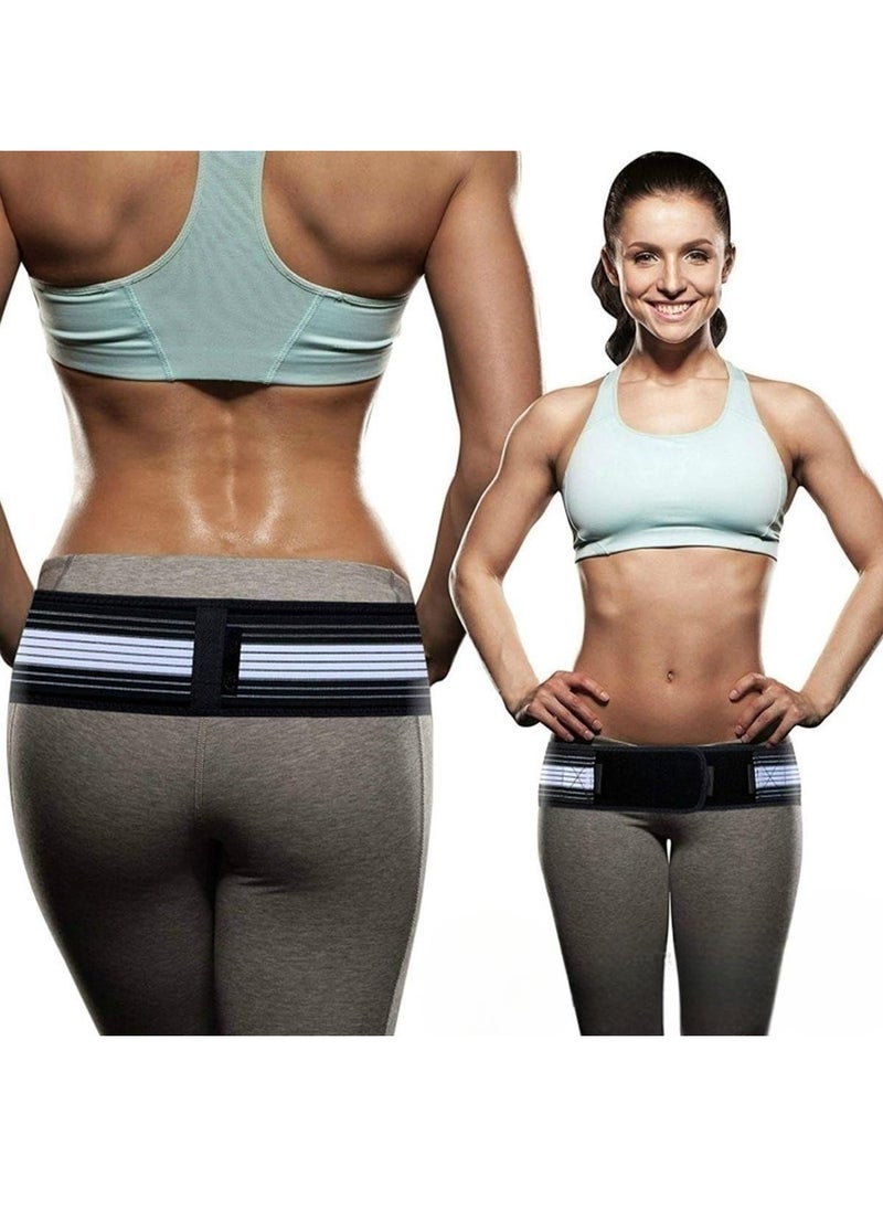 DubaiGallery Si Belt，Sciatica Belt for Women and Men, Trochanter Belt，Pain Relief for Sciatic, Pelvic, Lower Back, Sacroiliac，Hip, Leg, Lumbar and Sacral Nerve Pain  - Image 3