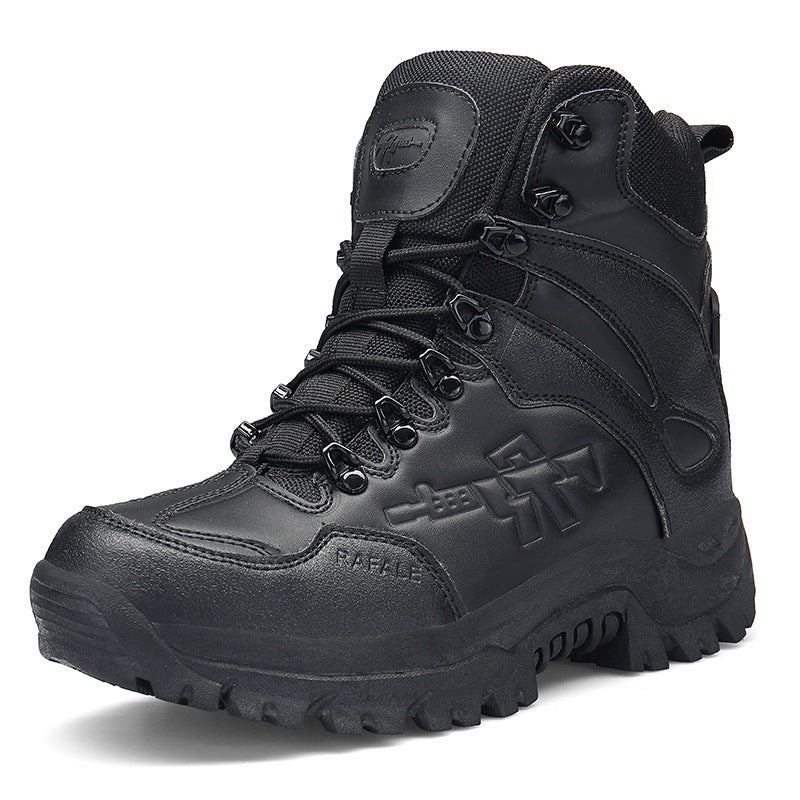 Autumn Plus Size High-Top Outdoor Combat Boots Delta Hiking Shoes Outdoor Boots Camping Desert Boots - Image 5
