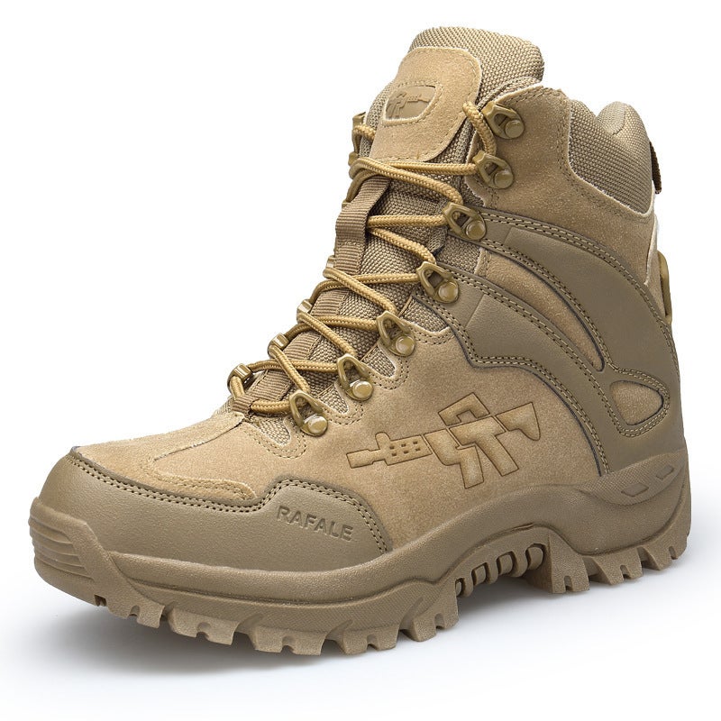 Autumn Plus Size High-Top Outdoor Combat Boots Delta Hiking Shoes Outdoor Boots Camping Desert Boots - Image 1