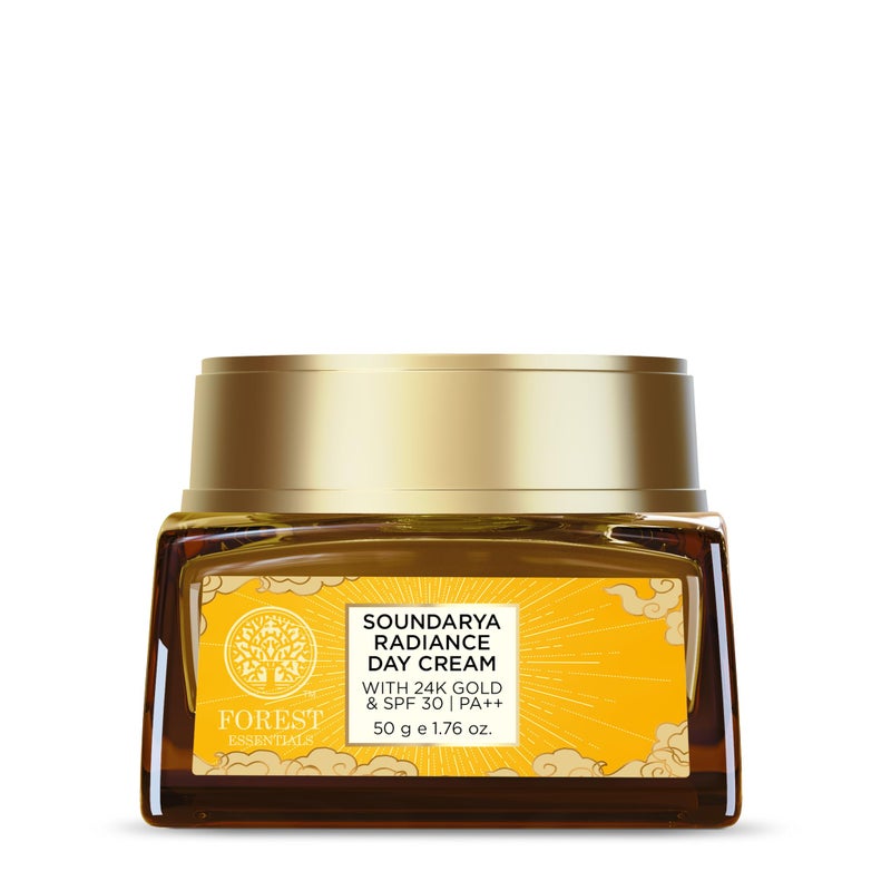 Forest Essentials Soundarya Radiance Cream with 24K Gold 50g
