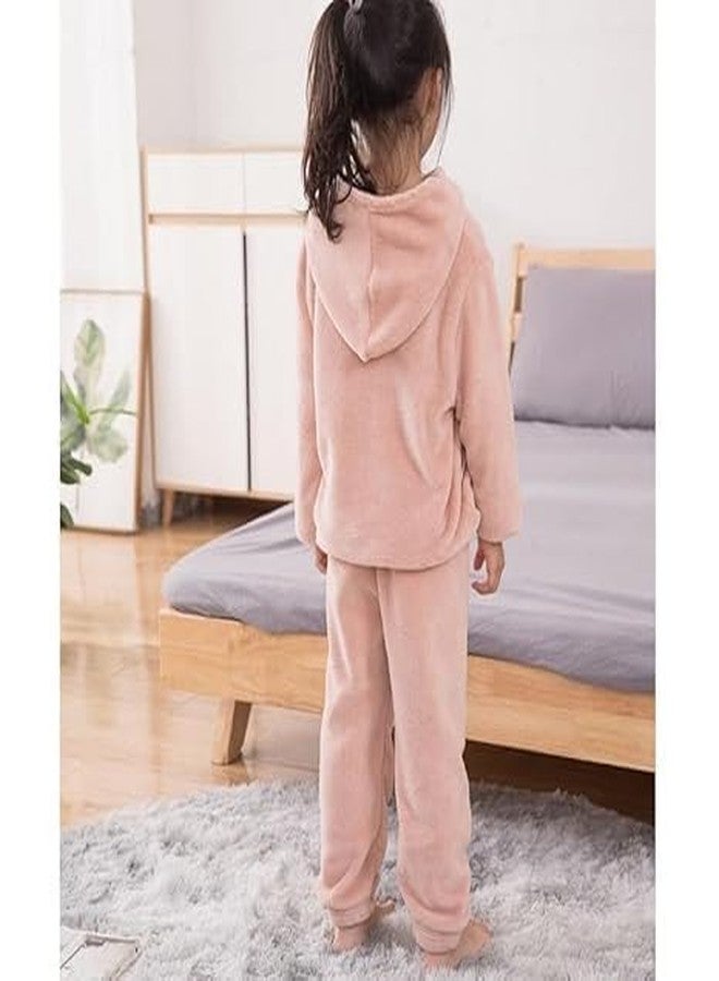 SHAPERX Baby Boys Girls Winter Tracksuit Top Bottom Set | Winter Set For Baby Set of 1 (Peach, 2-3 Years) - Image 4