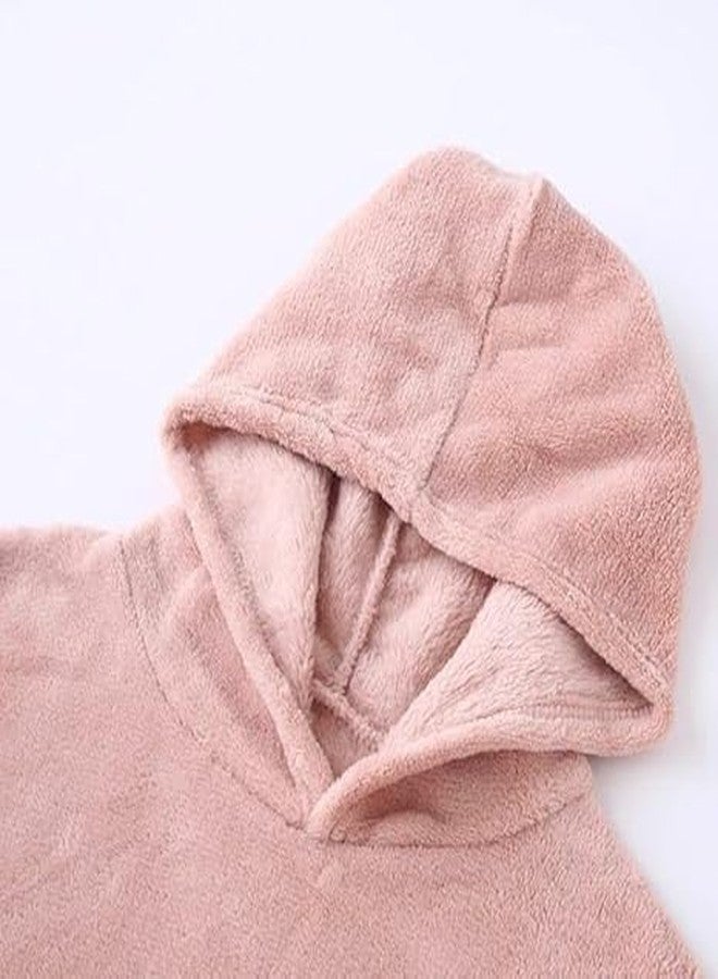 SHAPERX Baby Boys Girls Winter Tracksuit Top Bottom Set | Winter Set For Baby Set of 1 (Peach, 2-3 Years) - Image 5