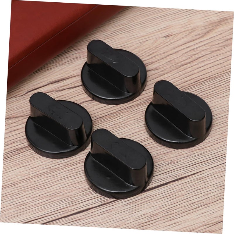 Universal Black Gas Stove Knobs 2Pcs Replacement Durable Control Knobs Easy to Install - Image 3