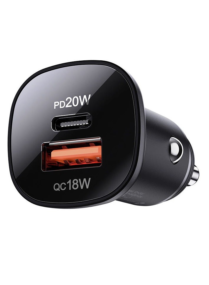 أسيفاست شاحن سيارة صغير ACEFAST B1 بقدرة 38 وات (USB-C وUSB-A). - Image 2