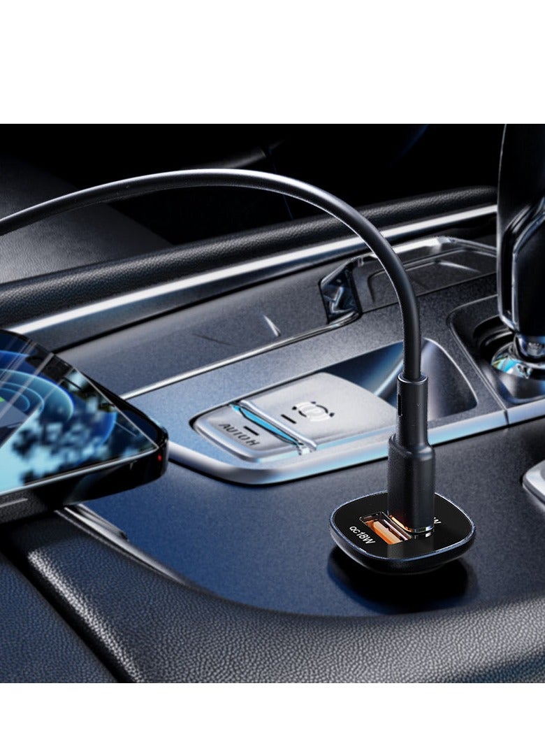 أسيفاست شاحن سيارة صغير ACEFAST B1 بقدرة 38 وات (USB-C وUSB-A). - Image 4