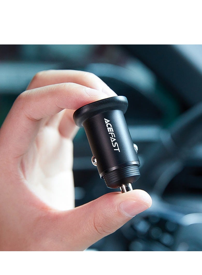 أسيفاست شاحن سيارة صغير ACEFAST B1 بقدرة 38 وات (USB-C وUSB-A). - Image 5