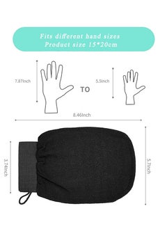 Generic 2 Piece Korean Exfoliating Body Glove For Cleaning The Skin Korean Loofah  - Image 2
