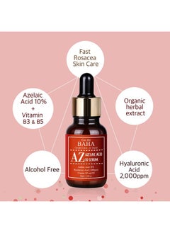Cos De BAHA AZ, Azelaic Acid 10 Serum, 1 fl oz (30 ml)  - Image 3