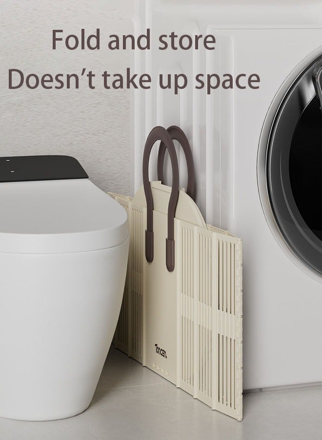 فلاي رود سلة الغسيل متعددة الوظائف تصميم شبكي أنيق قوة تحمل قوية، قابلة للطي لتوفير المساحة - Image 3