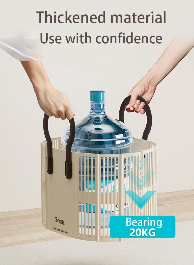 فلاي رود سلة الغسيل متعددة الوظائف تصميم شبكي أنيق قوة تحمل قوية، قابلة للطي لتوفير المساحة - Image 5