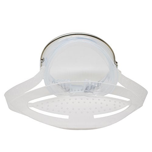 Scuba Choice Spearfishing Free Dive Classic Oval Shape Mask – Stainless Steel Frame with Clear Silicone Skirt for Comfortable Fit and Wide Field of View - Image 3