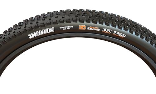 Maxxis Rekon - Dual Compound - 29, 27.5, 24 - EXO - E25 Rating, Tubeless | Light-Duty Trail Tire, Size 27.5x2.60 - EXO, E25 - Image 3